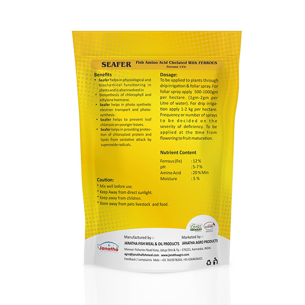 Janatha Agro-Seafer - Ferrous Fish Amino Acid Complex (Fe - 12%)